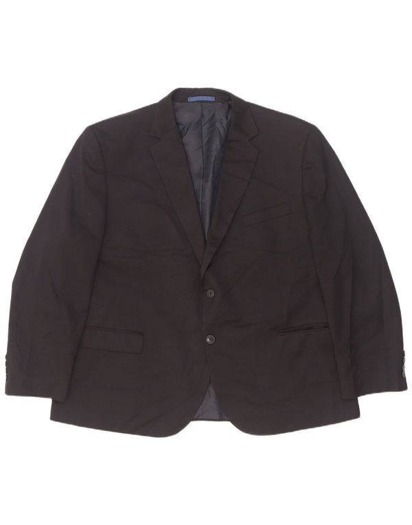 Jaqueta blazer masculina de 2 botões Marks & Spencer EU 50 médio azul marinho