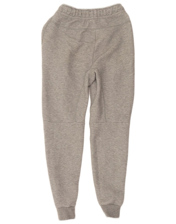 Calça de treino masculina Nike Joggers XS cinza algodão manchado