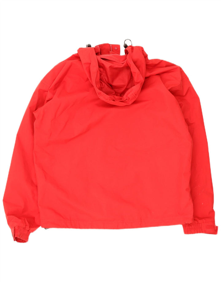 Jaqueta de chuva masculina Helly Hansen com capuz UK 36 pequena vermelha