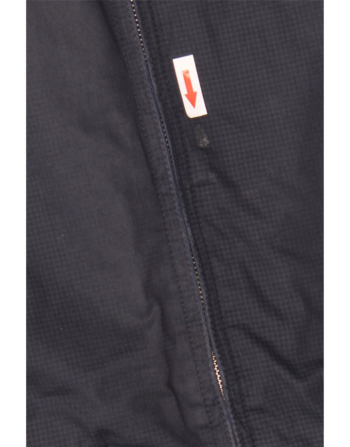 Jaqueta bomber masculina Marks & Spencer UK 44 2XL algodão azul marinho