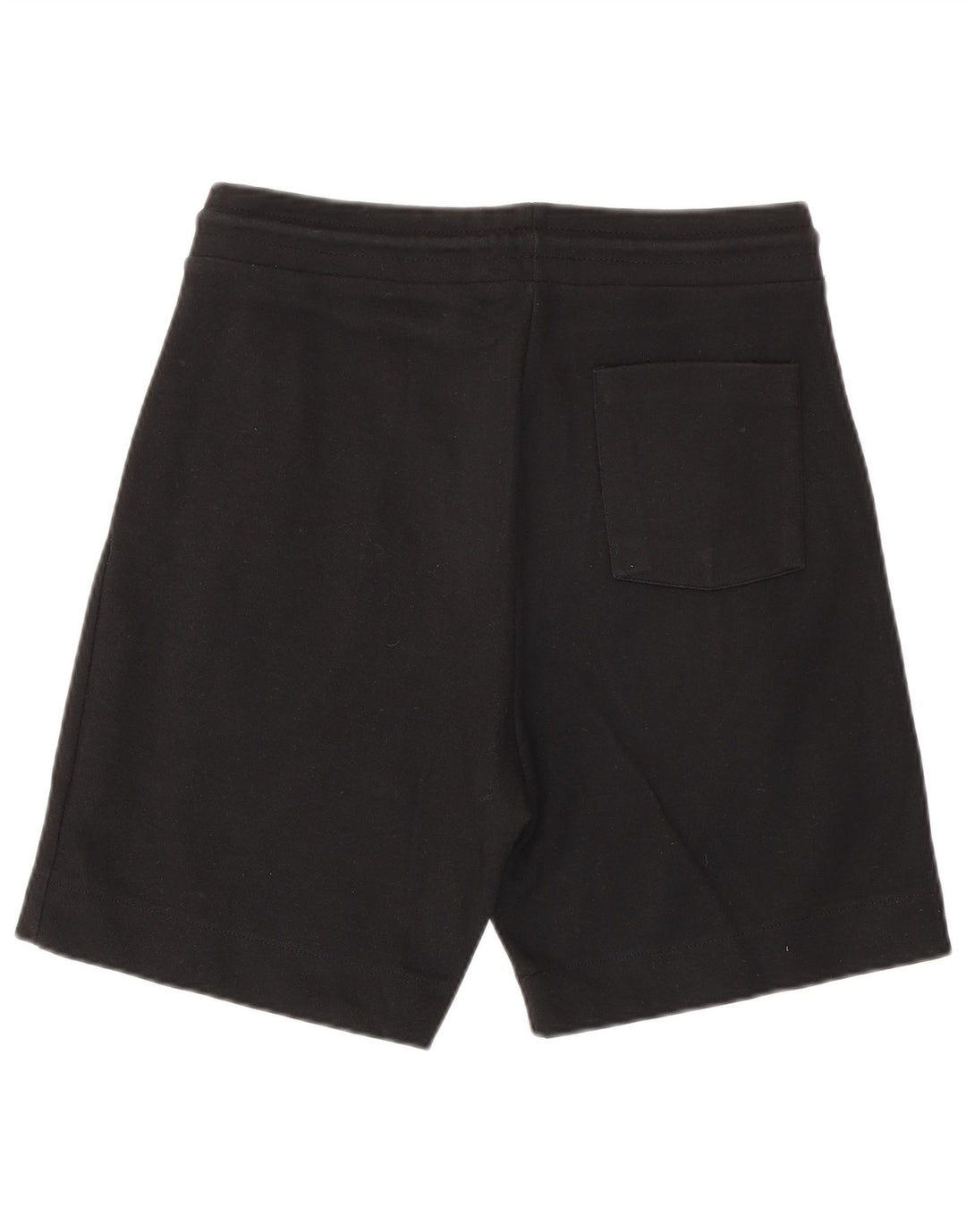 Zara Mens Sport Shorts Médio Algodão Preto