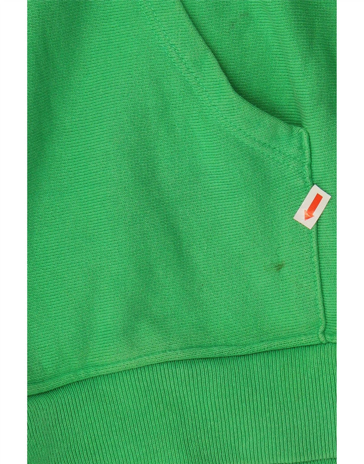 CHAMPION Suéter masculino com capuz gráfico médio algodão verde