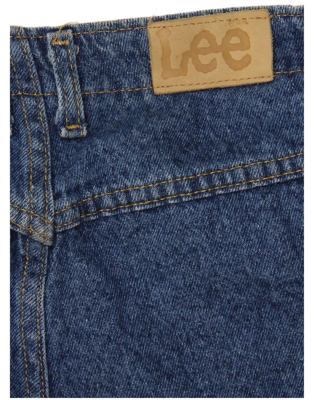 Jeans cônicos femininos LEE W40 L32 azul