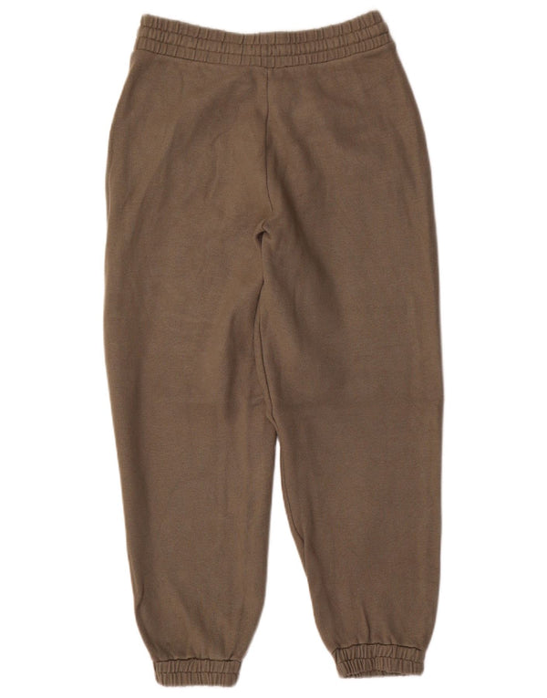 Zara Womens Tracksuit Trousers Joggers UK 14 Large  Khaki Viscose