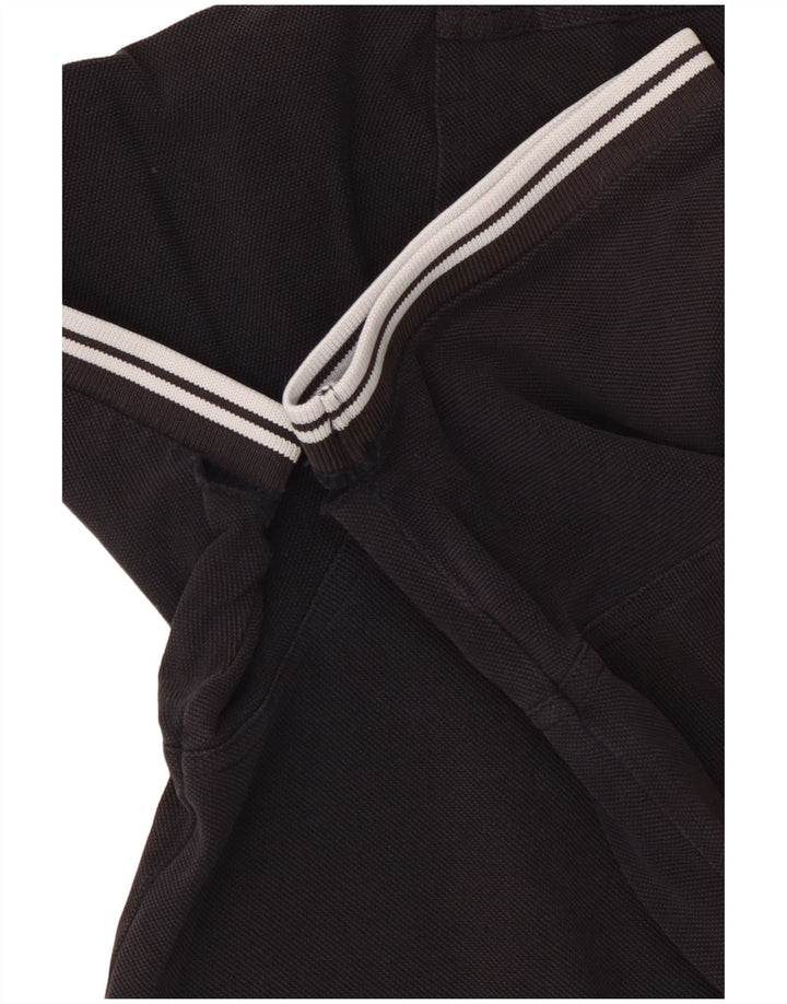 Camisa polo masculina Fred Perry médio algodão azul marinho
