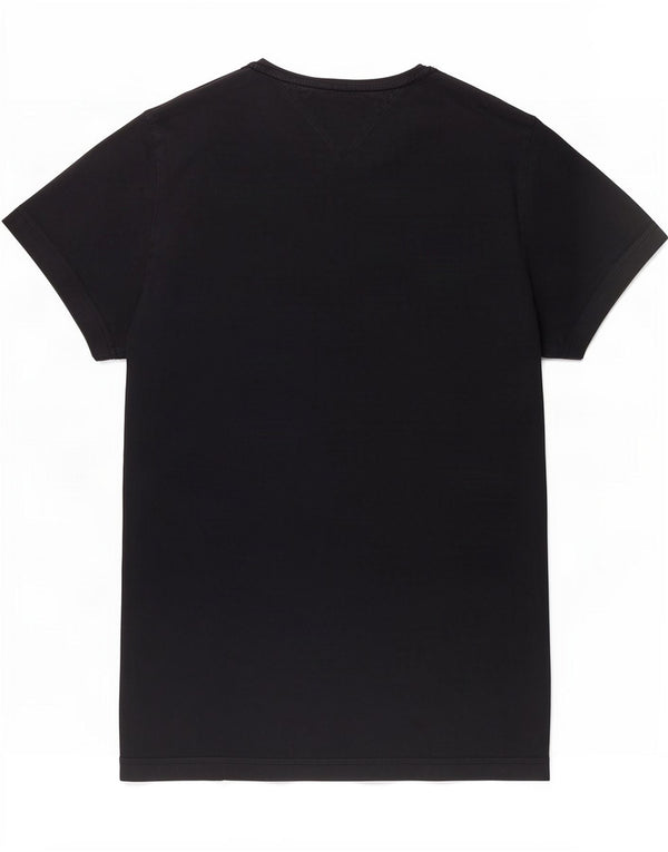 Tommy Hilfiger Camiseta masculina gráfica top pequeno algodão azul marinho