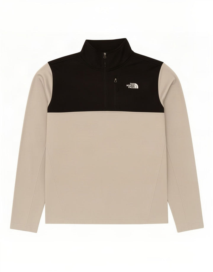 The North Face Mens Pulôver Treino Top Médio Branco Colorblock