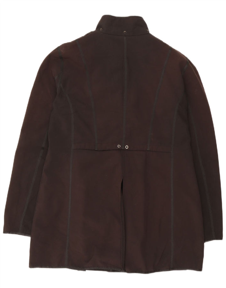 Jaqueta utilitária feminina Dkny UK 16 poliéster cinza grande