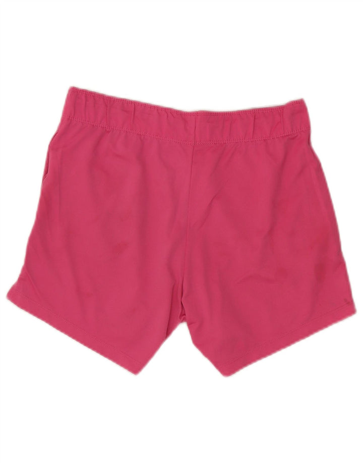 Shorts esportivos femininos NIKE Dri Fit UK 4 XS rosa poliéster
