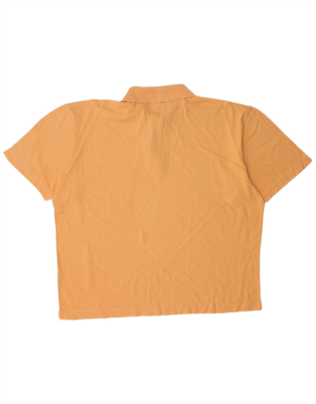 Camisa polo masculina Ungaro grande algodão laranja