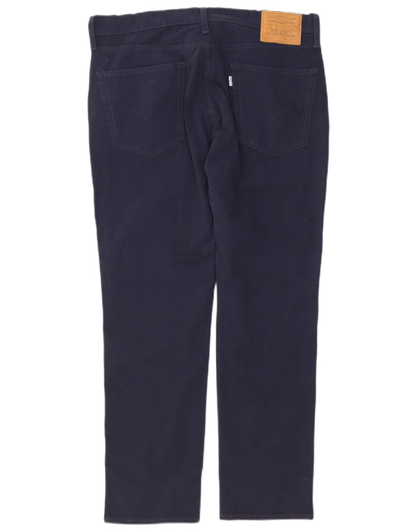 Levi's Masculino 511 Slim Jeans W36 L30 Azul Marinho Algodão