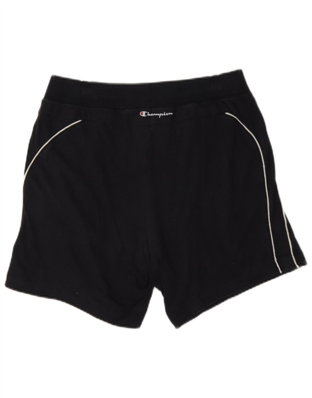 Shorts esportivos femininos Champion UK 10 pequenos cinza