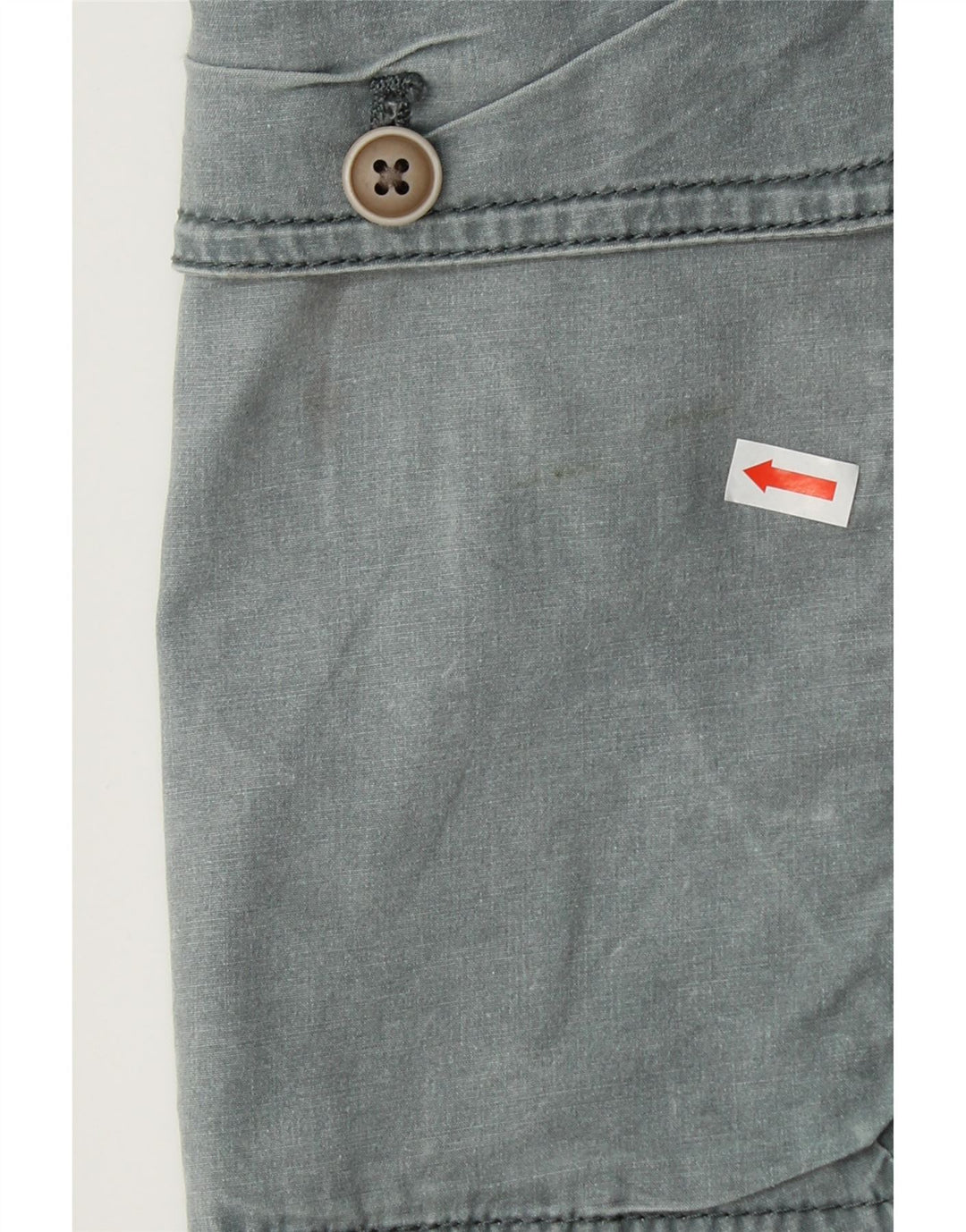IZOD Mens Salt Water Cargo Shorts W40 XL Blue Cotton Vintage Izod and Second-Hand Izod from Messina Hembry 