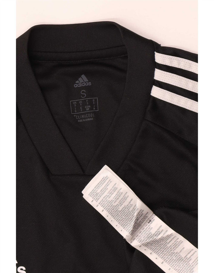 Adidas Mens Climacool Camiseta Top Pequeno Poliéster Preto