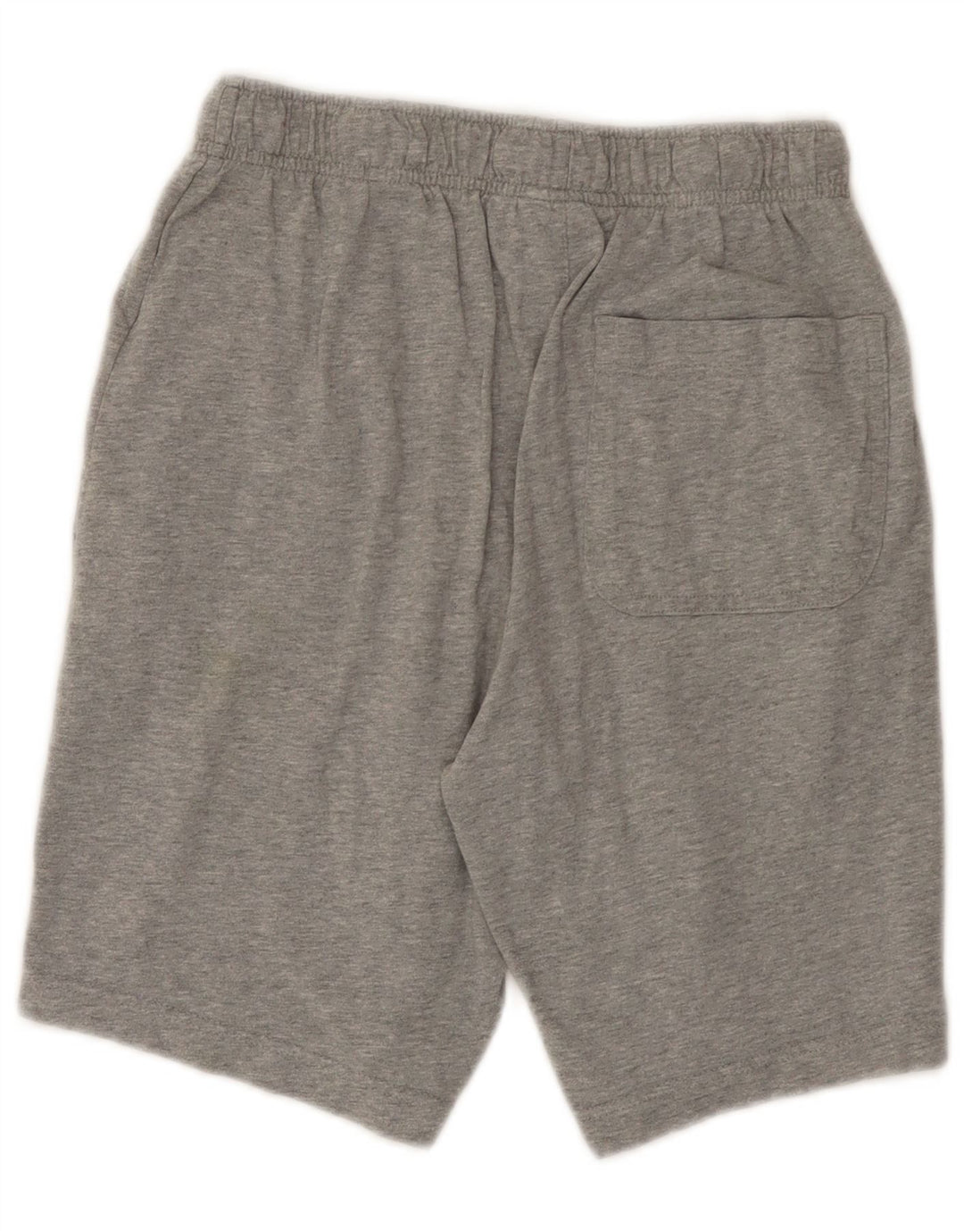 Shorts esportivos masculinos Nike XS cinza manchado de algodão