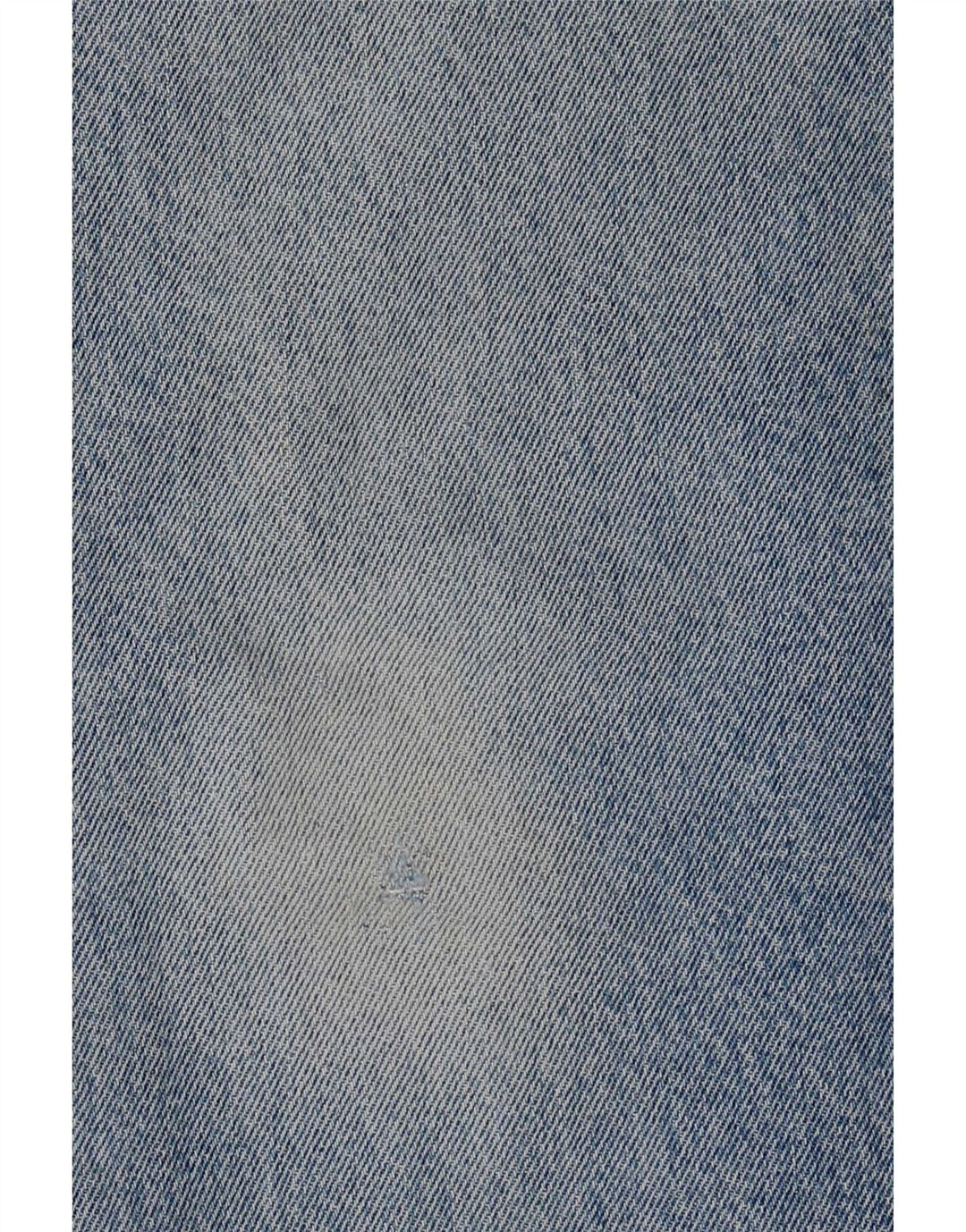 Jeans cônicos femininos vintage médio W28 L29 algodão azul