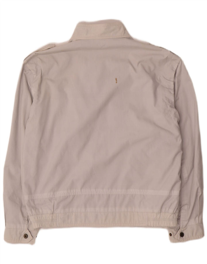 Jaqueta reversível militar masculina Faciba IT 50 poliéster branco grande
