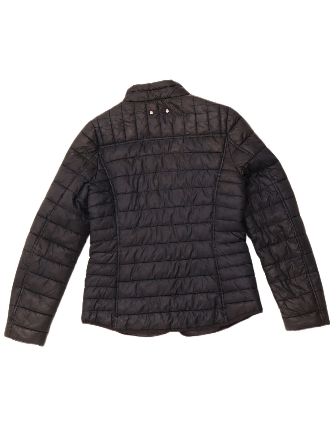 Jaqueta acolchoada feminina JOULES UK 12 poliéster preto médio