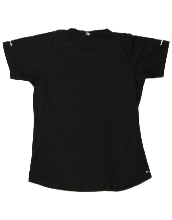 Camiseta feminina NIKE Dri Fit UK 14 grande preta