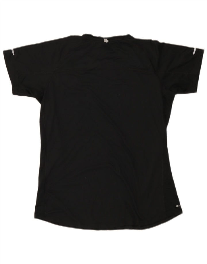 Camiseta feminina NIKE Dri Fit UK 14 grande preta