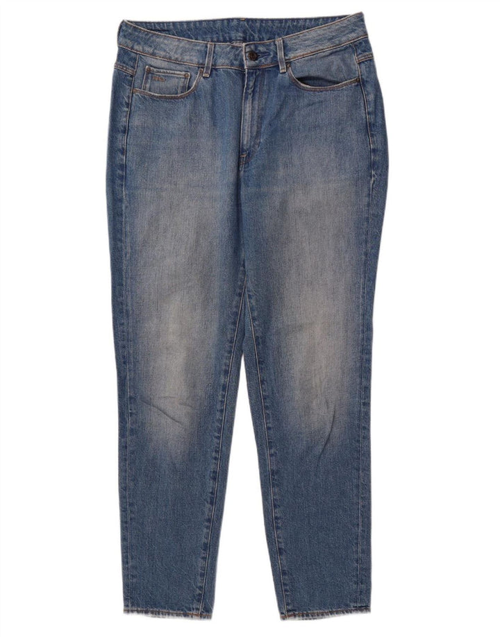 Jeans retos femininos G-STAR W30 L28 algodão azul