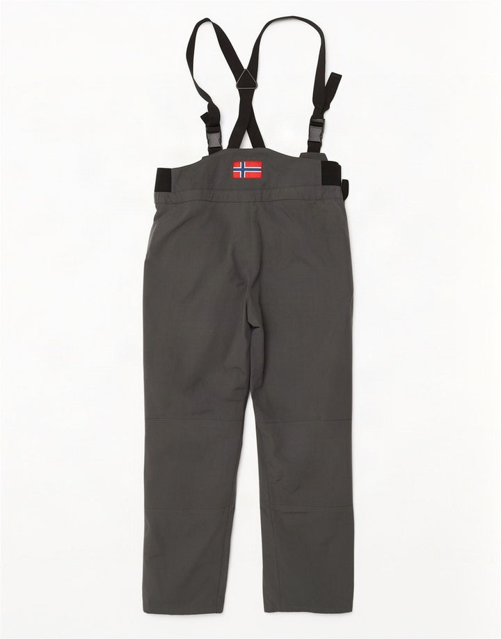 Calça de esqui masculina Napapijri Dungarees 2XL cinza poliamida