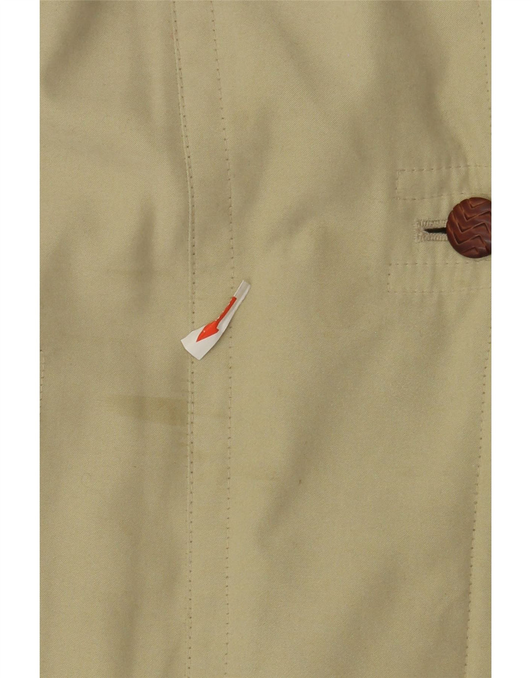 Casaco corta-vento feminino Ensign US 16 2XL poliéster bege