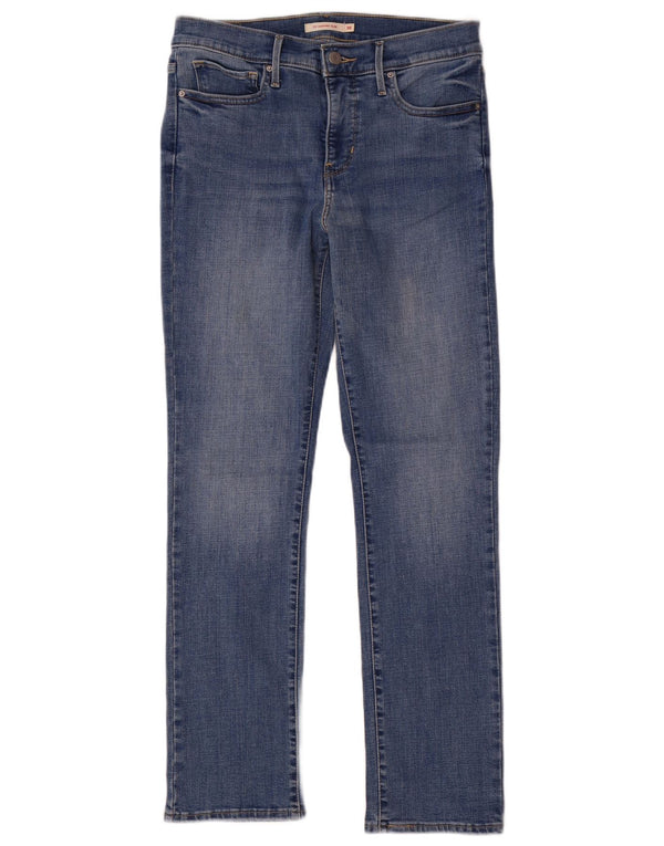 Calça jeans feminina Levi's 312 Shaping Slim W30 L30 azul algodão