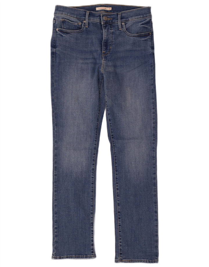 Calça jeans feminina Levi's 312 Shaping Slim W30 L30 azul algodão
