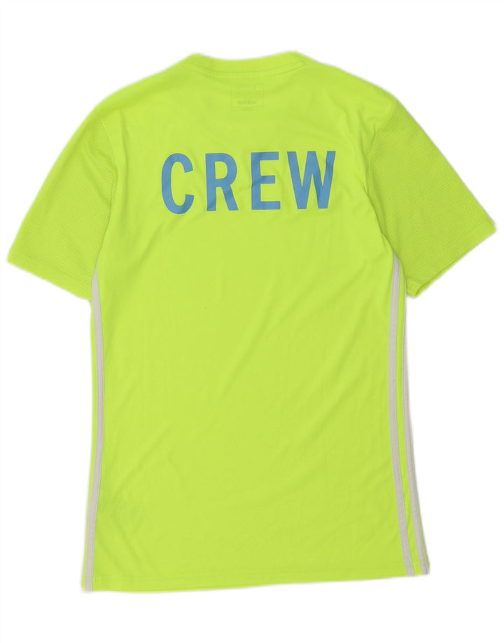 Camiseta Adidas Masculina Slim Fit Graphic Top Pequeno Poliéster Verde