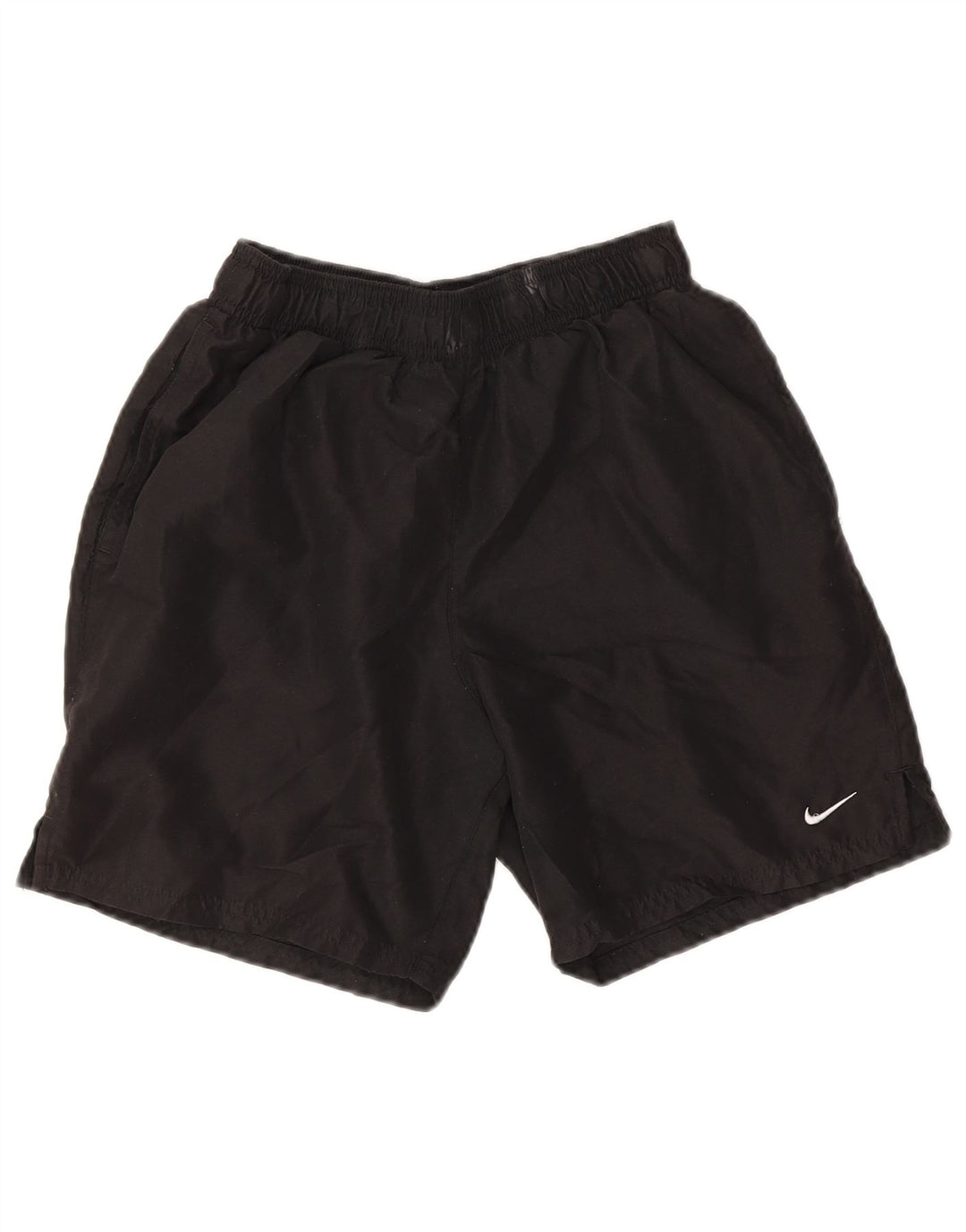 Shorts esportivos femininos Nike UK 8 pequenos pretos