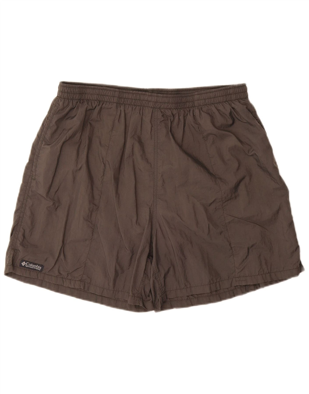 Shorts de natação masculino Columbia grande poliéster cinza