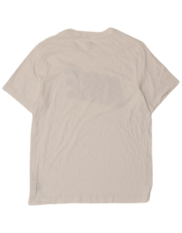 Camiseta gráfica masculina Nike grande algodão branco