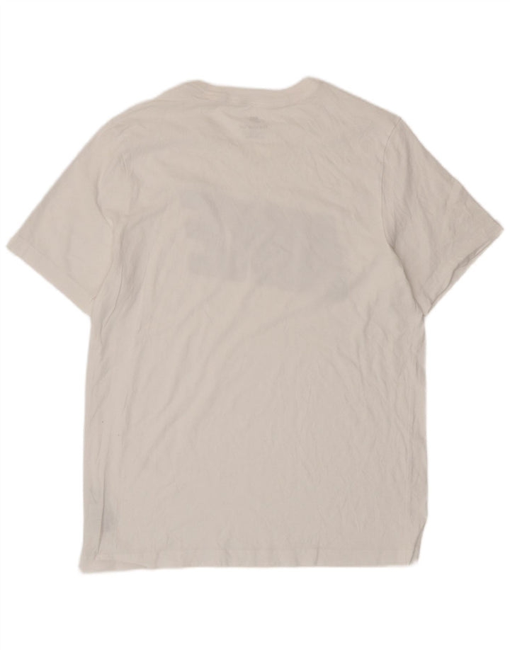 Camiseta gráfica masculina Nike grande algodão branco