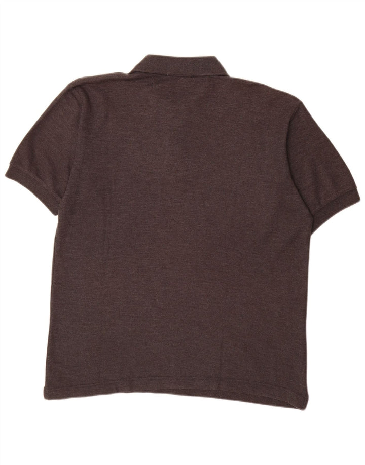 Camisa polo masculina FILA IT 48 algodão marrom médio