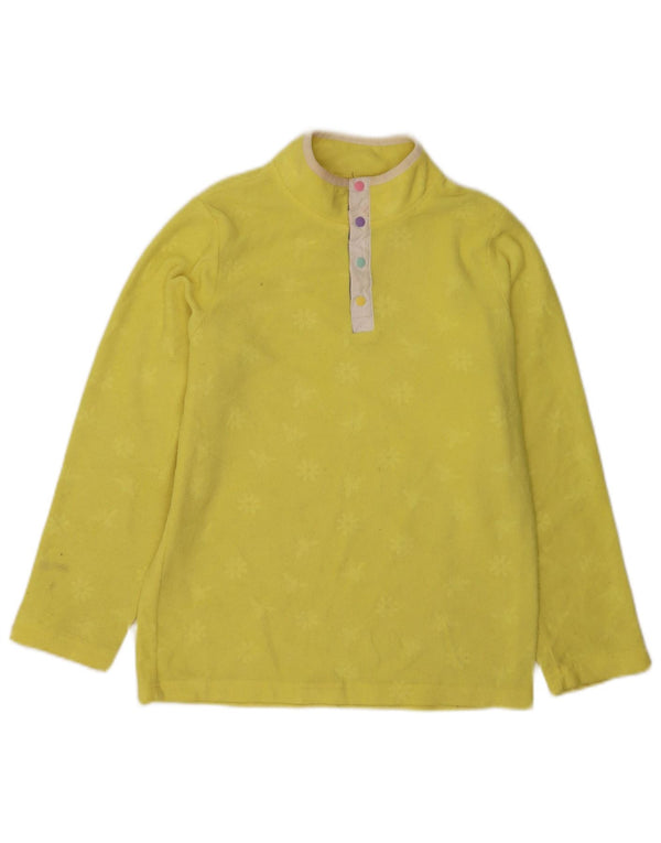 Suéter de lã com gola redonda para meninos Mountain Warehouse 12-13 anos amarelo floral