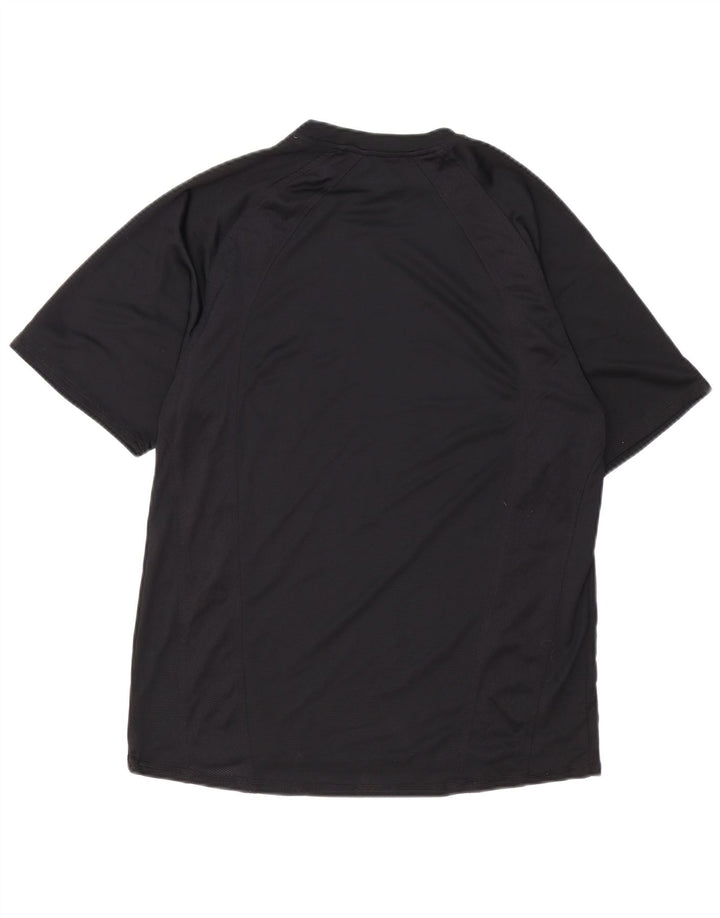 Camiseta masculina RUSSELL ATLÉTICA Top médio preto poliéster