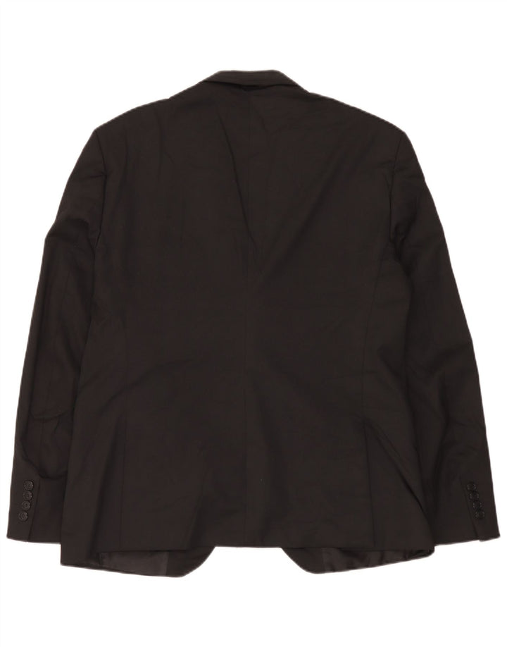 Jaqueta blazer masculina Zara com 1 botão EU 56 XL preta