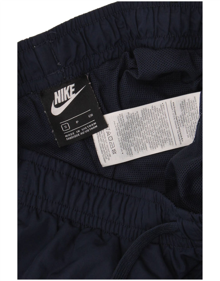 Nike Mens Treino Calças Joggers Pequeno Poliéster Azul Marinho