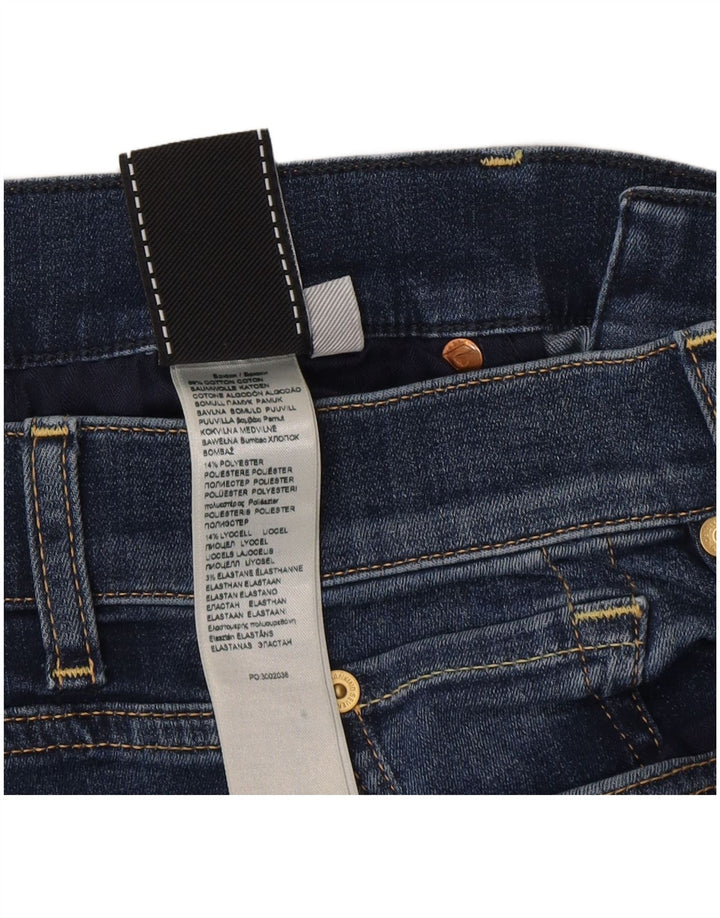 7 For All Mankind Jeans feminino bootcut W28 L34 algodão azul