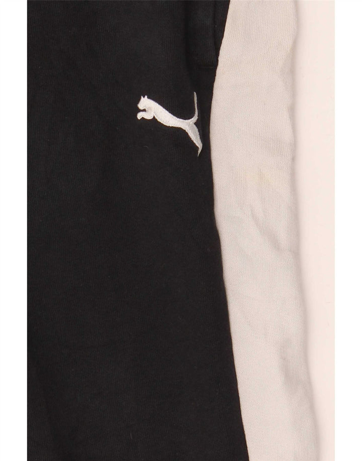Calça de treino feminina Puma Joggers UK 12 Medium Black Colourblock