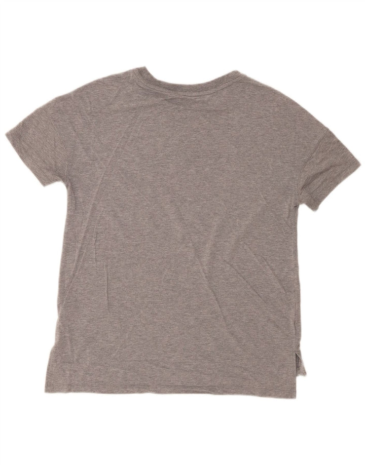 Camiseta feminina Nike UK 14 cinza médio manchado modal
