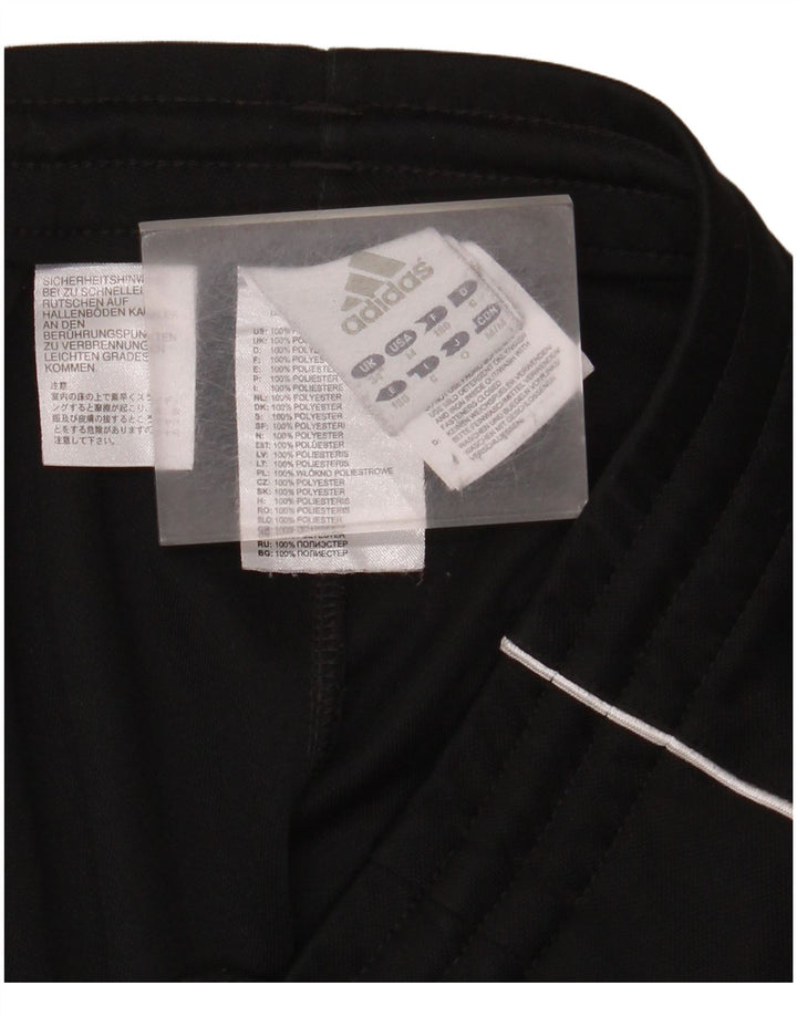 Calça de treino masculina Adidas grande poliéster preto