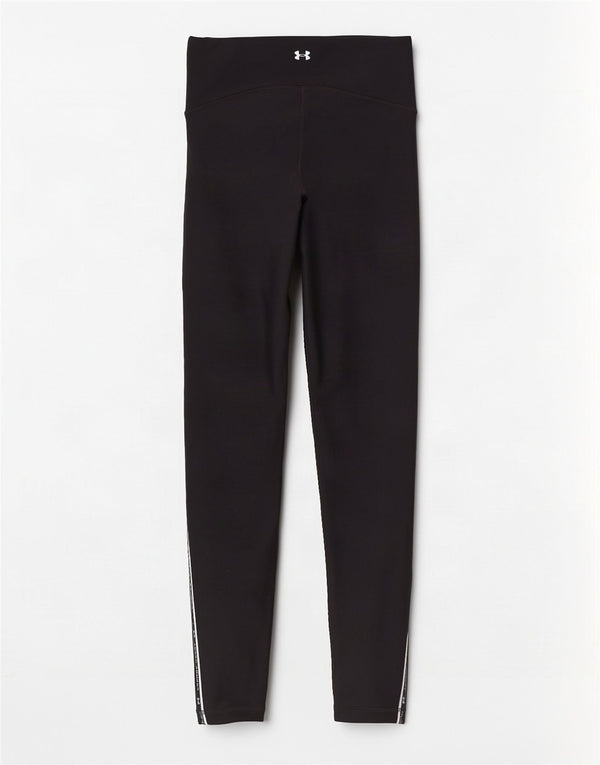 Under Armour Womens Heat Gear Graphic Leggings Reino Unido 10 Pequeno Poliéster Preto