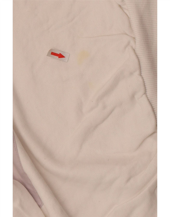 Helly Hansen moletom gráfico masculino jumper pequeno algodão colorblock branco