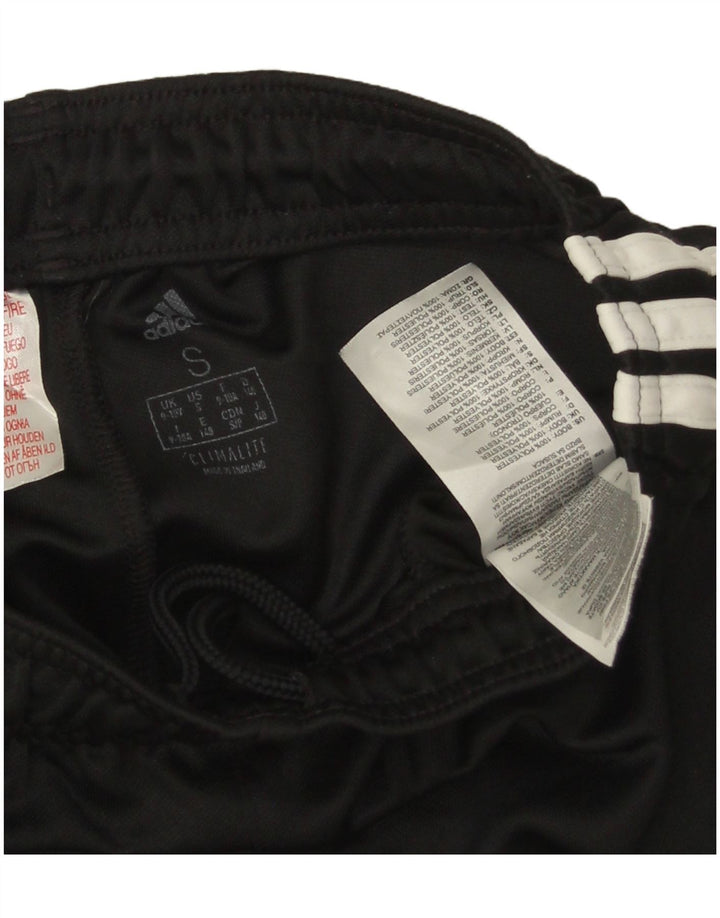 Calças de treino Adidas Boys 9-10 anos pequenas poliéster preto