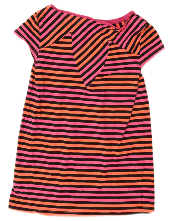 Blusa feminina Adidas IT 44 médio listrado rosa algodão