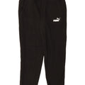 Calça de treino masculina PUMA grande algodão preto