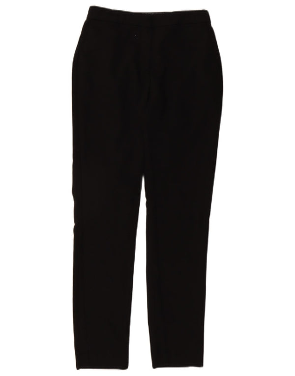 Zara Calça Chino Feminina Slim XS W24 L28 Algodão Preto Manchado