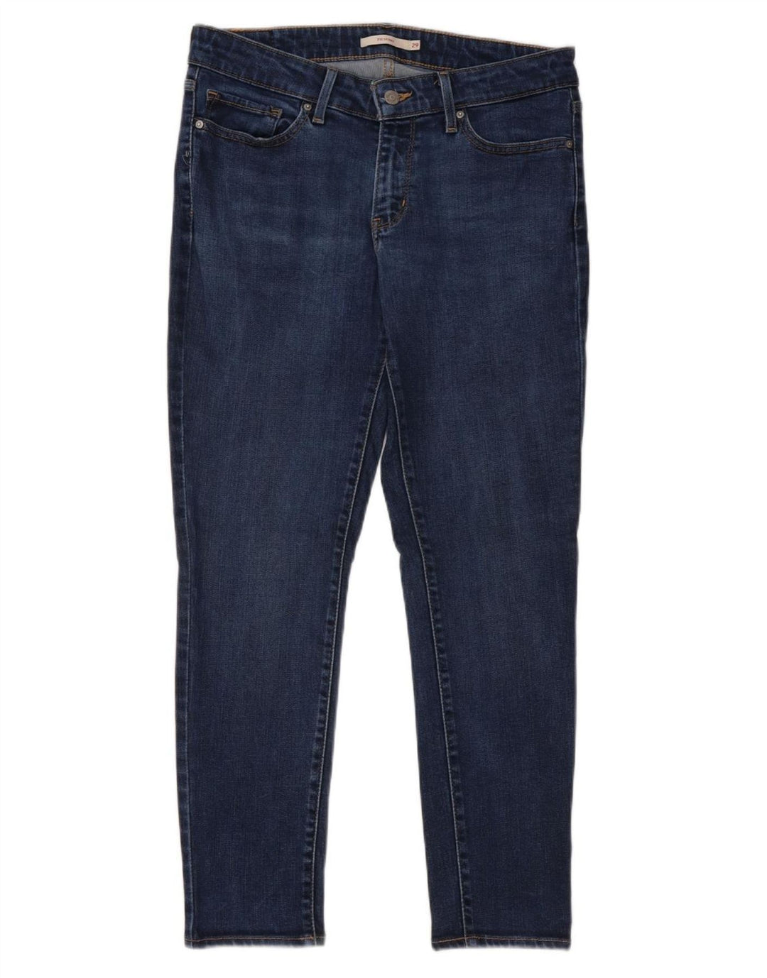 Calça jeans feminina LEVI'S 711 skinny W29 L30 azul Lyocell
